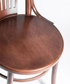 Стул венский Уран (светлый орех) жесткое сиденье фото 4