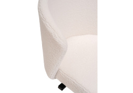 Офисное кресло Lika white teddy фото 4