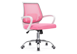 Компьютерное кресло Ergoplus pink   / white фото 1