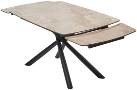 Стол RIVOLI 140 GLOSS AMBER JADE SOLID CERAMIC / BLACK, ®DISAUR фото 5
