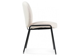 Стул на металлокаркасе Kalipso 1 white / black фото 5
