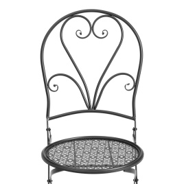 Стул Love Chair (PL08-11140) стальной сплав, черный, 40х47,5х94 см фото 4