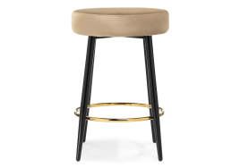 Барный стул Plato dark beige фото 2
