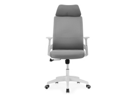 Компьютерное кресло Flok gray / white фото 3