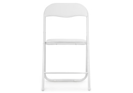 Стул на металлокаркасе Fold 1 складной white / white фото 2