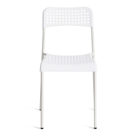 Стул ADDE (mod. C-049) металл/пластик, 39 х 49 х 78 см, White (белый) фото 5