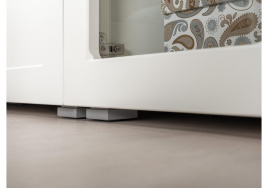 Шкаф Опра 16.394.03 белый PE шагрень / дуб золотой craft фото 5