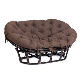 Диван MAMASAN/МАМАСАН 23/02 W /с подушкой/ подушка 182х119 см, 169х102х80 см, Antique brown (античны фото 1