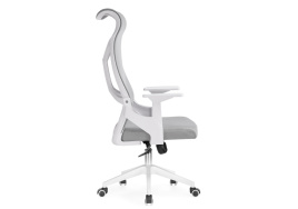 Компьютерное кресло Klif gray / white фото 4