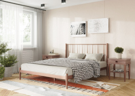 Кровать КМД 26 Бриз 160 бронза фото 3