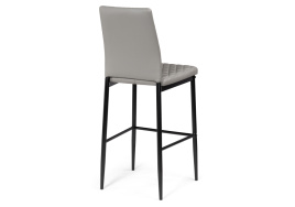 Барный стул Teon gray / black фото 4
