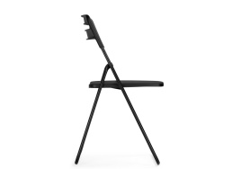 Пластиковый стул Fold складной black фото 3