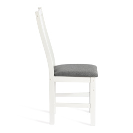 Стул SWEDEN Многослойная фанера, 41*40*99 см, white, ткань тёмно-серая (150) разобранный фото 2