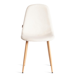 Стул Breeze/Бриз (мод. JSC-58) велюр/металл, 44х53х86см, светло-бежевый HLR1/натуральный фото 5