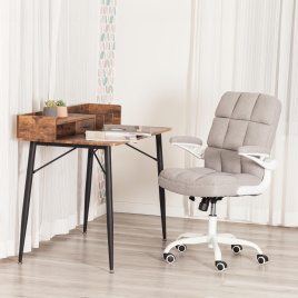 Кресло Lugano Wh ткань teddy, светло-серый фото 2