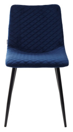 Стул TINTIN BLUVEL-86 NAVY BLUE / черный каркас М-City фото 4