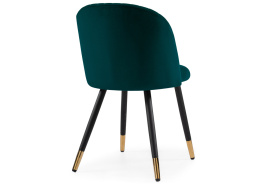 Стул на металлокаркасе Gabi green / black фото 4