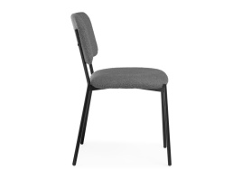 Стул на металлокаркасе Reparo dark gray / black фото 4