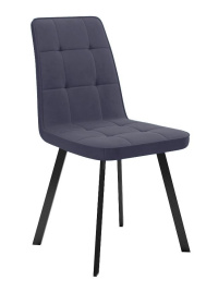 Стул DikLine 207 B28 ANTRACITE, ножки черные фото 1