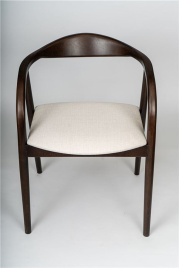 Полукресло венское Diona (темный орех/ткань Тесла 01) фото 3