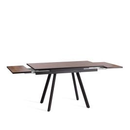 Стол VIGO ЛДСП/HPL/металл,  120 x 80 x 30 х 30 х 75 см, Дуб Вотан/чёрный фото 5