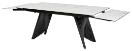 Стол IVAR 200 MARBLES KL-99 Белый мрамор, итальянская керамика, ®DISAUR фото 5