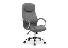Компьютерное кресло Tron gray fabric фото 1