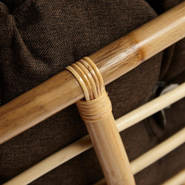 Кресло PAPASAN ECO/ПАПАСАН ЭКО P115-1/SP STD /без подушки/ 115x101x92 см, Natural (натуральный) фото 4