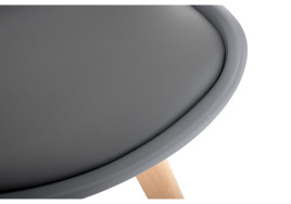 Пластиковый стул Bonuss dark gray фото 5