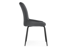 Стул на металлокаркасе Lado gray / black фото 3
