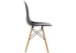 Пластиковый стул Eames PC-015 черный фото 4