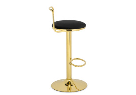 Барный стул Lusia black / gold фото 3