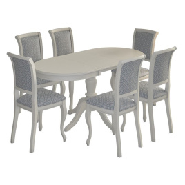 Стол "Капелла" (Эмаль 11/Слоновая кость) фото 3