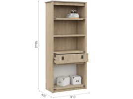 Шкаф «Валенсия» 4д1ящ, Дуб сонома фото 4