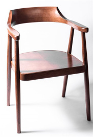 Полукресло венское Mercurius (светлый орех) жесткое сиденье фото 1