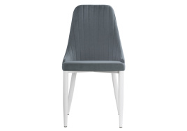 Стул на металлокаркасе Kora white / gray фото 3