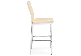 Барный стул Teon beige / chrome фото 3