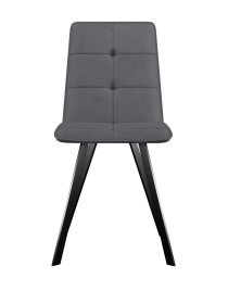 Стул DikLine 280 B28 ANTRACITE, ножки черные фото 4