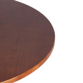 Стол THONET (mod.T9108) дерево вяз, 100х75 см, Темный Орех (№5) фото 3