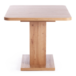 Стол обеденный VOX раздвижной ЛДСП, 132-172x85x75,5 см, Дуб артисан/Графит фото 3