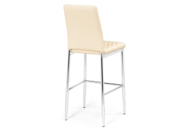 Барный стул Teon beige / chrome фото 4