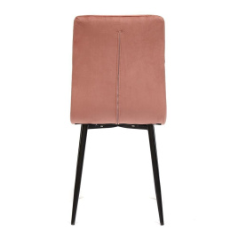 Стул Furla/Фурла (мод. 4816)/ 1 шт. в упаковке металл/вельвет, 89х56х44см, коралловый фото 4