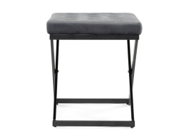 Табурет German dark grey / black фото 3