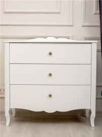 Комод "Версаль" 3 ящика (молочный дуб) фото 1