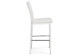 Барный стул Teon white / chrome фото 3