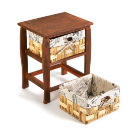 Тумба с 2 ящиками Secret de Maison Bel 2 /Бел 2 (мод. PE-10 ) дерево павловния, МДФ, 39х30х46.5см, к фото 2