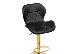Барный стул Trio black / gold фото 5