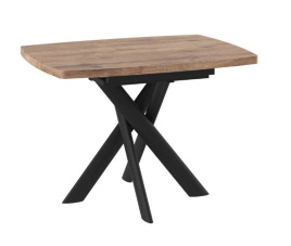 Стол Leonel-110 (110/145 х 80 / дуб велингтон / черный) фото 1