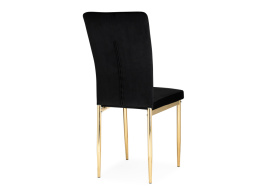 Стул на металлокаркасе Rek black / gold фото 4