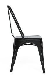 Стул LOFT CHAIR (mod. 012) / 1 шт. в упаковке металл, 45*35*85см, черный/black vintage фото 3